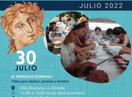 Talleres "Mosaico Romano" en la Villa Romana La Olmeda