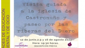 Visita guiada a la iglesia de Castro Nuño y paseo por las riberas del Duero