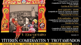 Encuentro de Títeres, Comediantes y Trotamundos en la Provincia de Palencia