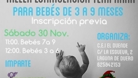 Taller de Estimulación Temprana en Laguna de Duero