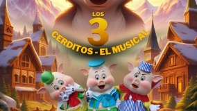 "Los 3 cerditos" en el Teatro Carrión