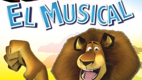 "Madagascar, el musical" en el Teatro Carrión