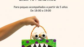 Taller "Crea tu monstruo" en la Librería La Marmota