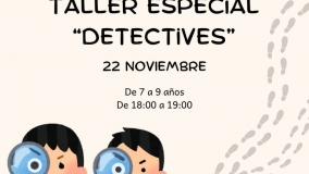 Taller especial "Detectives" en La Marmota