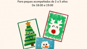 Taller familiar "Tarjetas de Navidad" en La Marmota